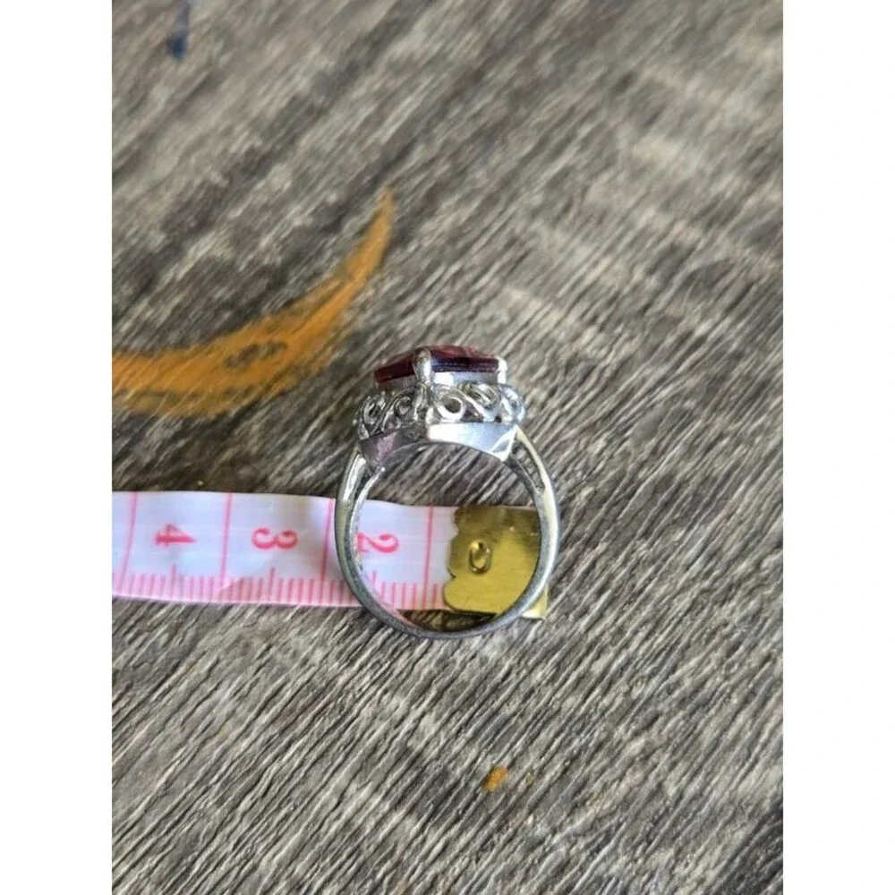 Vintage style (because it is) crystal ring